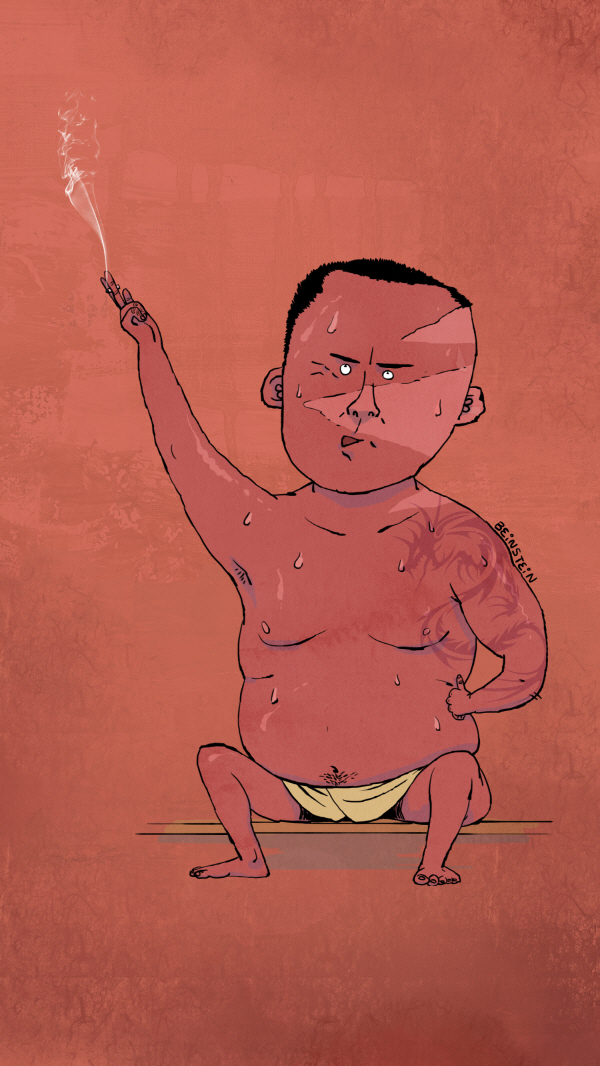 왕년에 용을 때려잡은 조폭